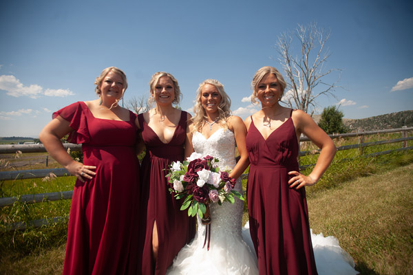 Bride And Bridemaids