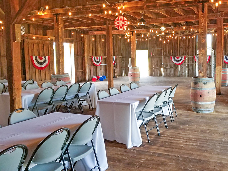 Montana Barn Reception Events